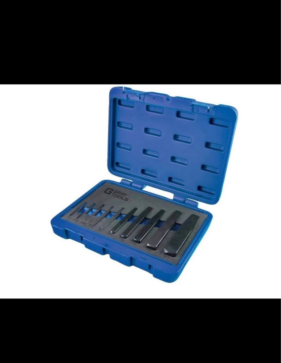Gray Tools 10 Piece Screw Extractor Set
