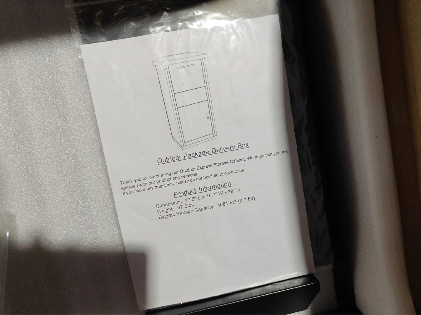 OZG Package Delivery Boxes for Outdoor - photo 5