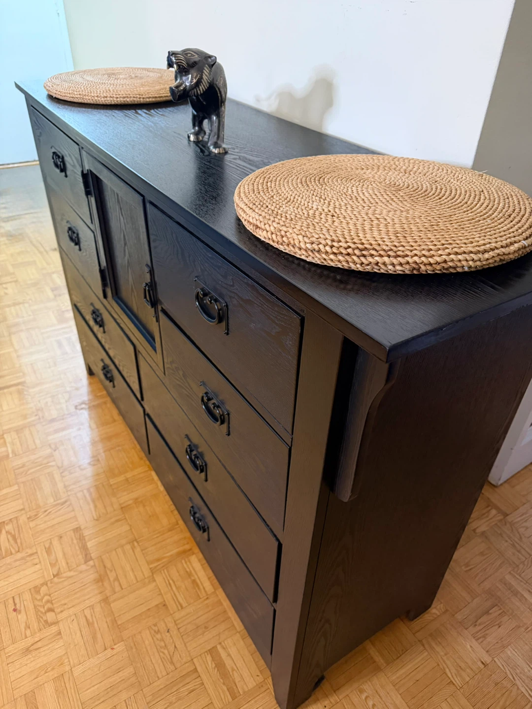 Black 9-Drawer Dresser