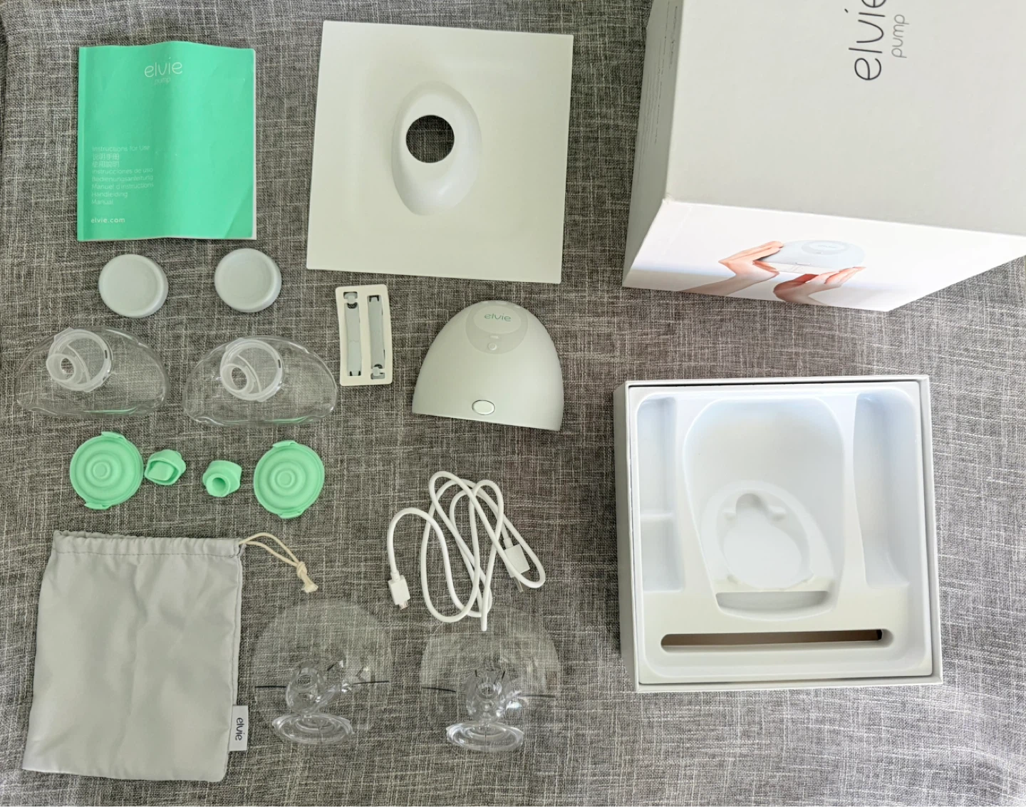 Elvie Pump Double Electric Breast Pump - photo 2