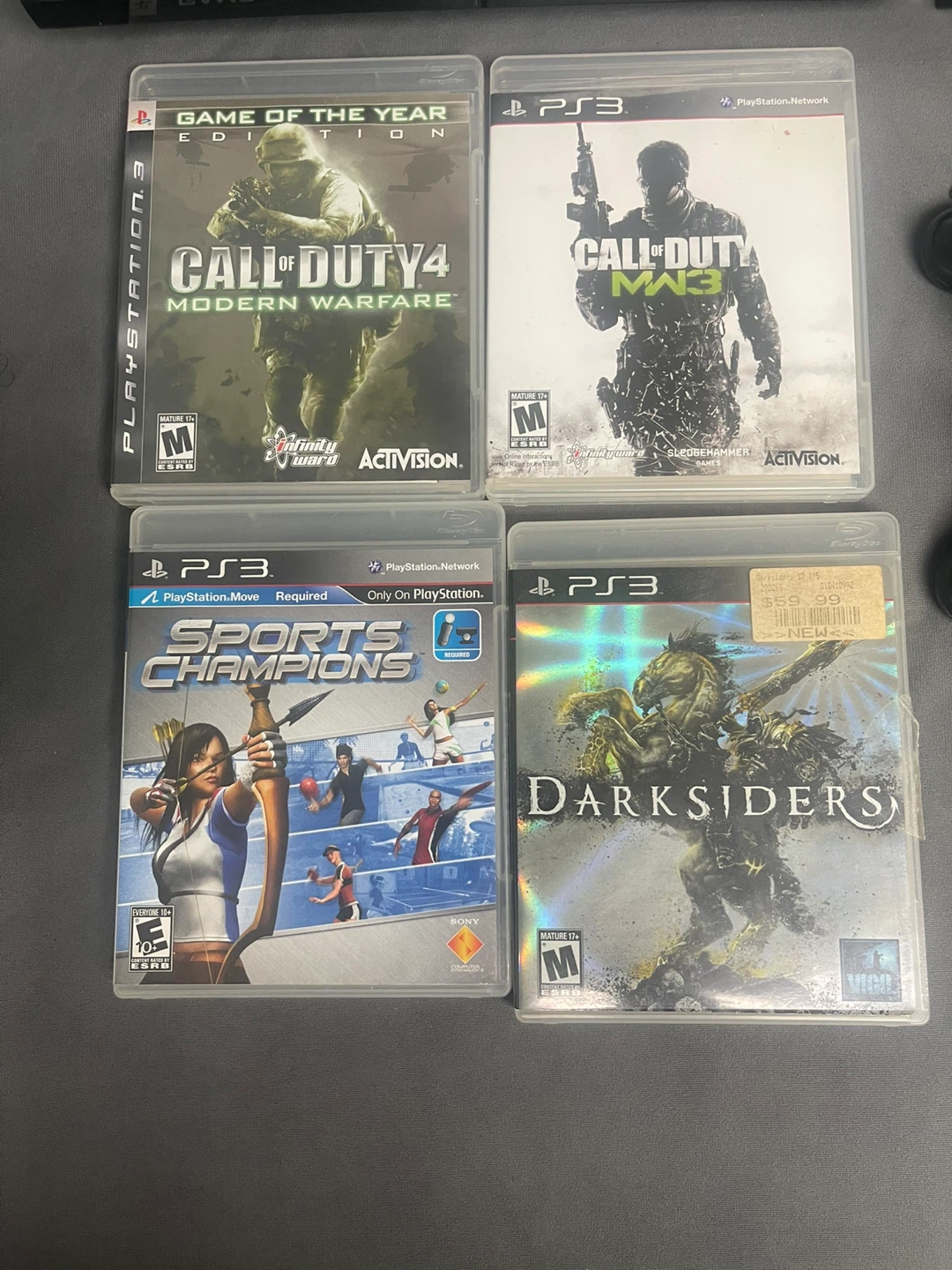 PlayStation 3 Console Bundle with 4 Games - photo 4