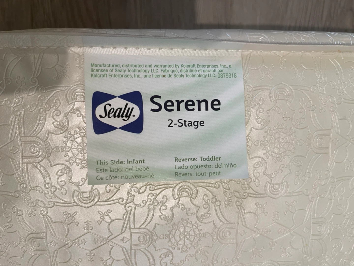 Sealy Serene 2-Stage Crib Mattress - photo 2