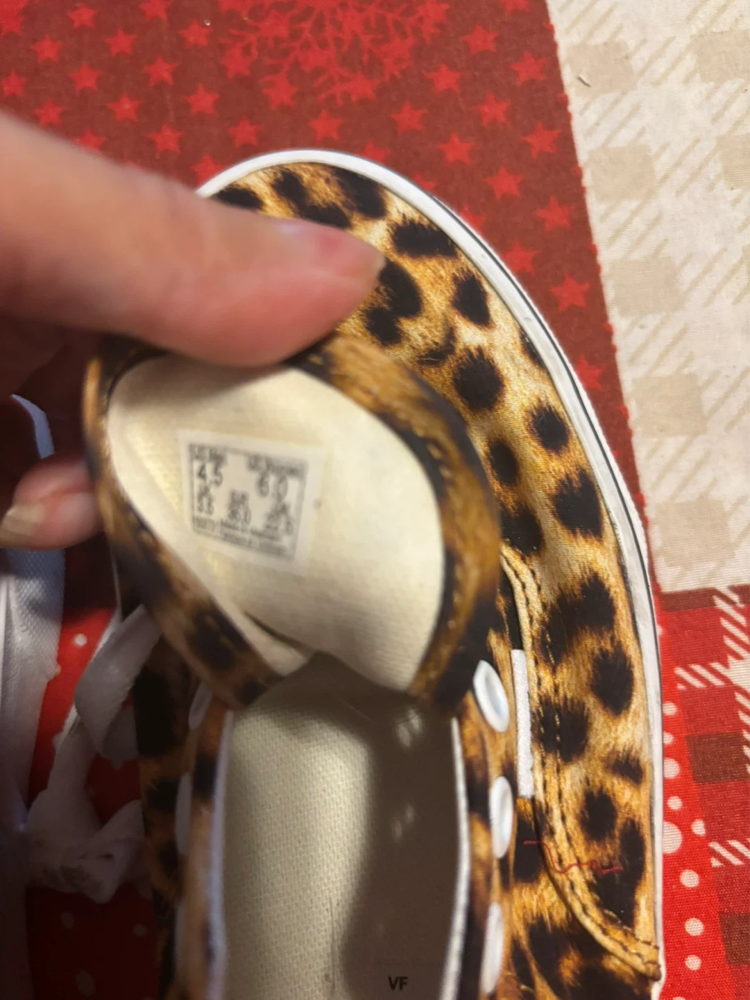 Vans Leopard Print Low Top Sneakers - photo 2