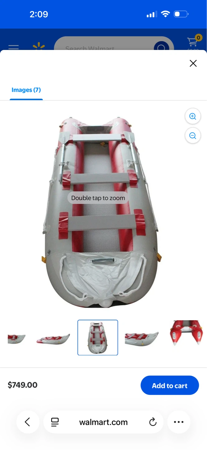 BRIS Inflatable Boat 14.1 foot - photo 3