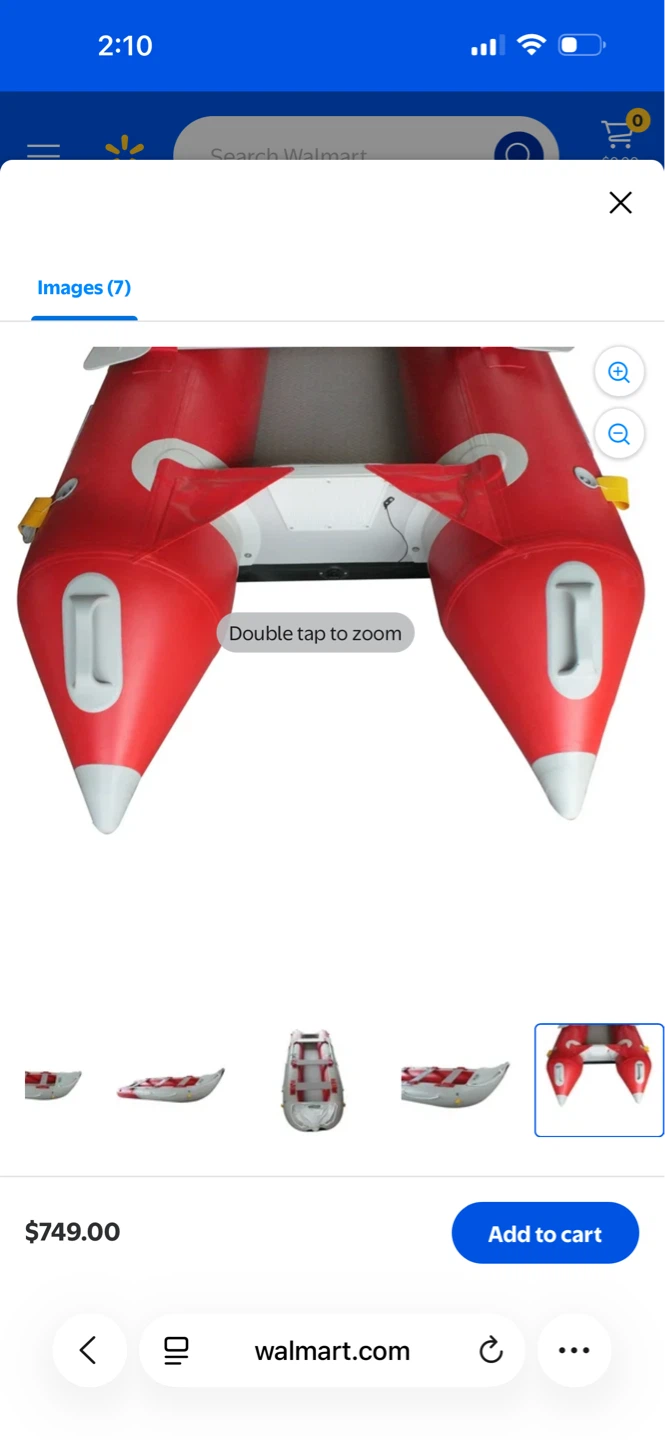 BRIS Inflatable Boat 14.1 foot - photo 4
