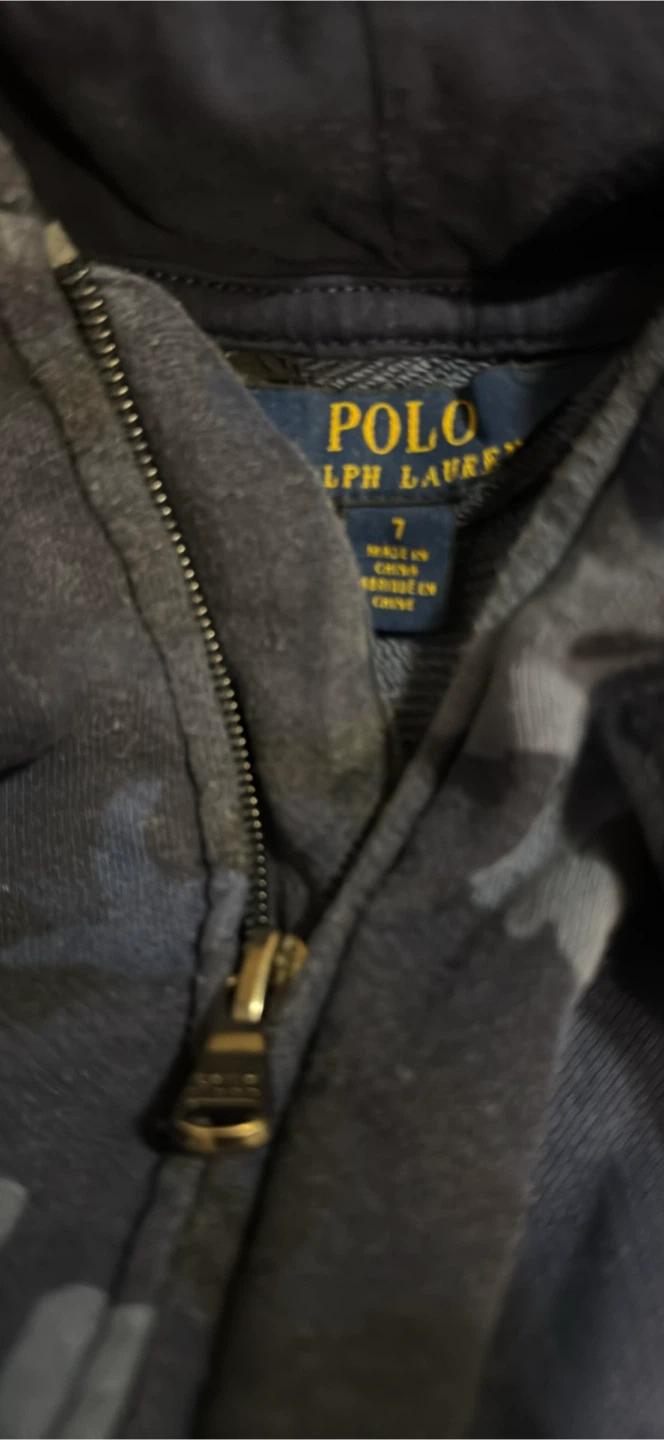 Polo Camo Hoodie & Zara Sweatshirt Size 8 & 7 - photo 3