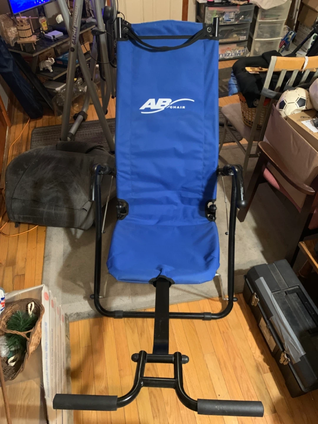 Exercise equipment, AB chair,Ab Roller & Door frame Pull-up bar!