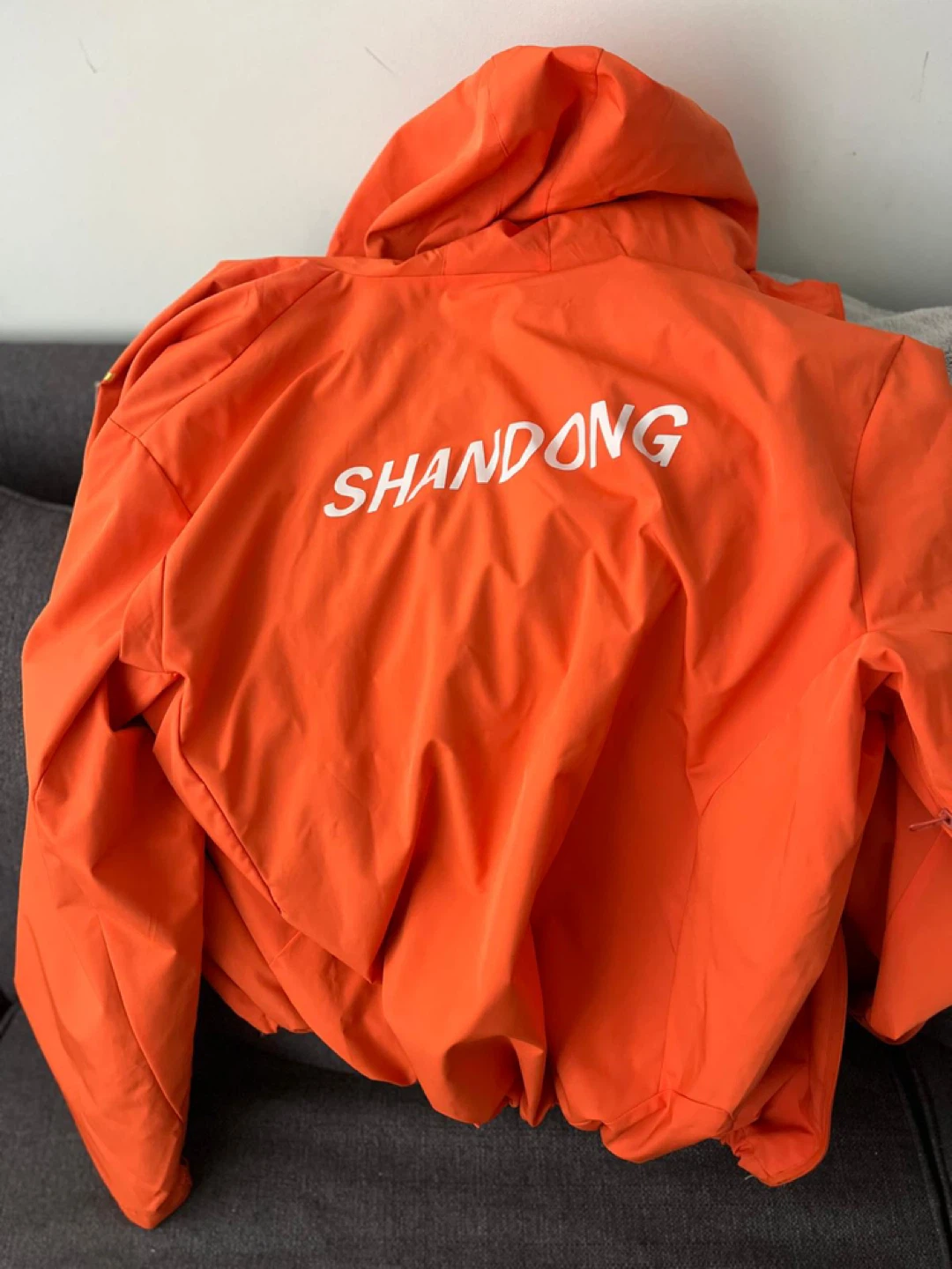 Orange Taishan Football Club Jacket - photo 2