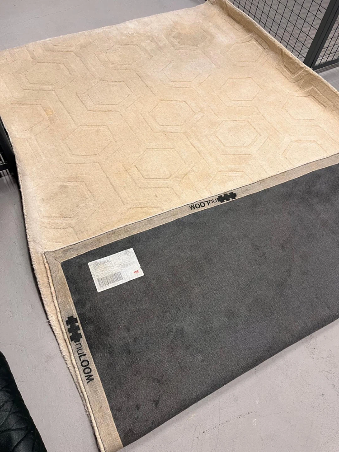 Ruggable 8x10 Washable Rug Beige Geometric - photo 5