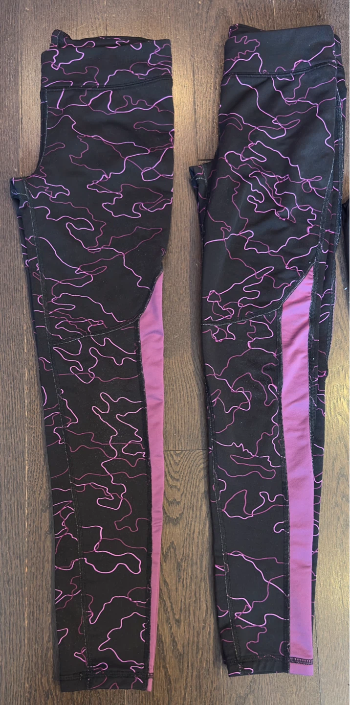 Girls Leggings Lot - Under Armour, Hurley & Justice - photo 3