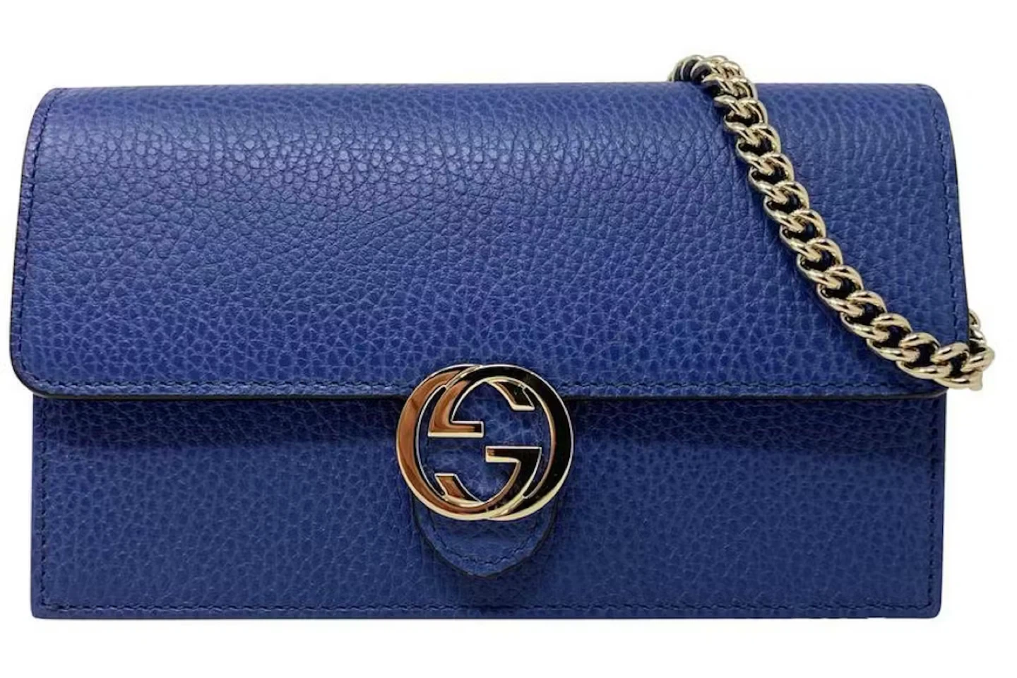 New - Gucci Interlocking G Wallet On Chain