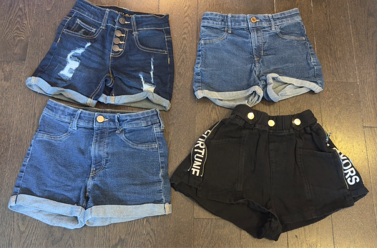 Girls Denim Shorts Bundle