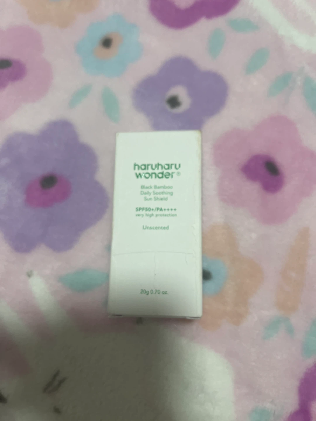 Haruharu Wonder Black Bamboo Daily Soothing Sun Shield SPF50+