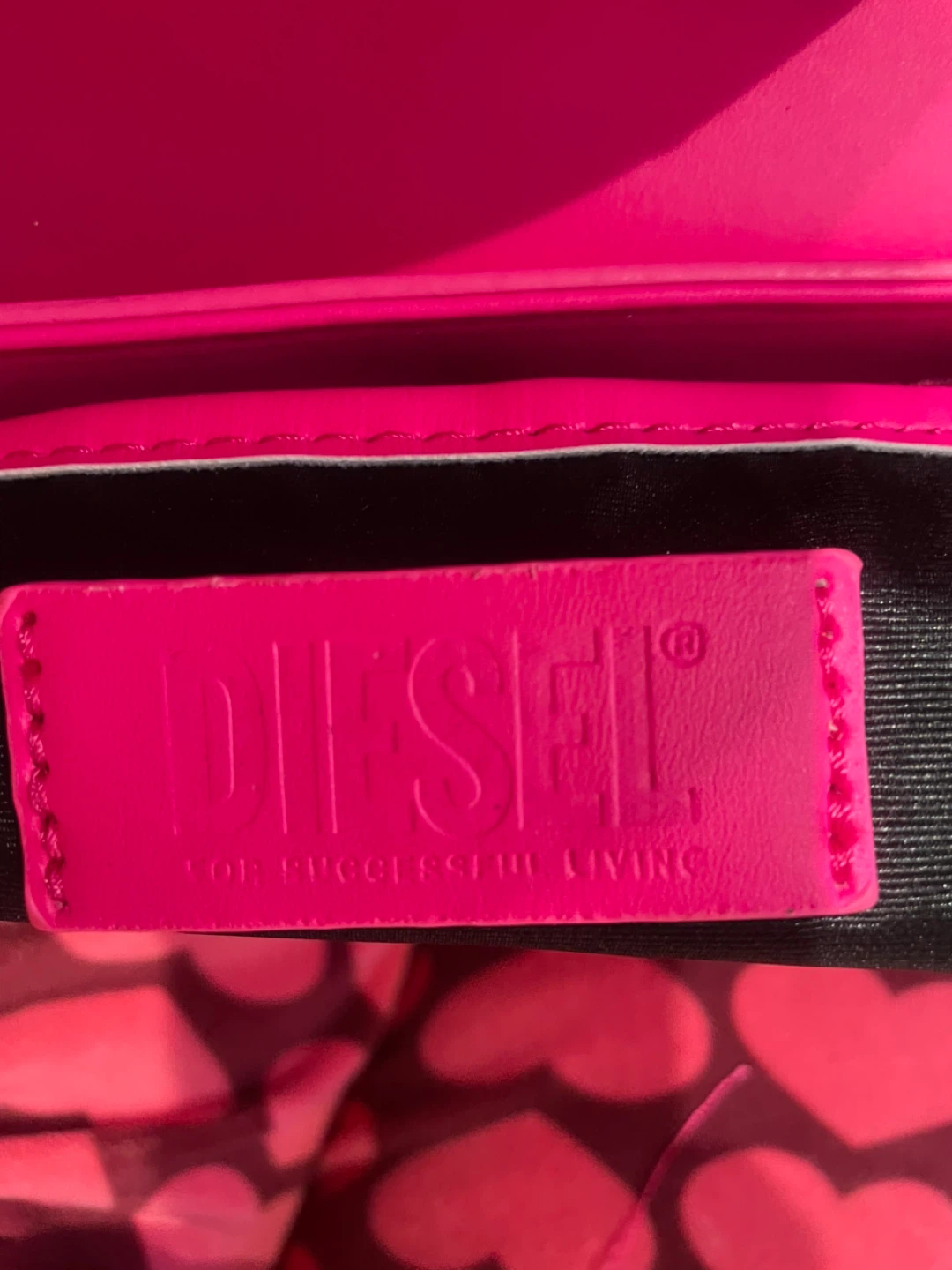 Diesel Pink Crossbady Shoulder Bag - photo 3