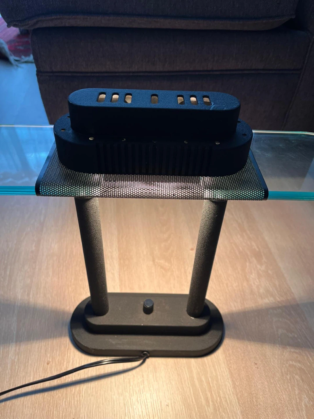 Adjustable Desk Lamp with Glass Shelf - photo 5