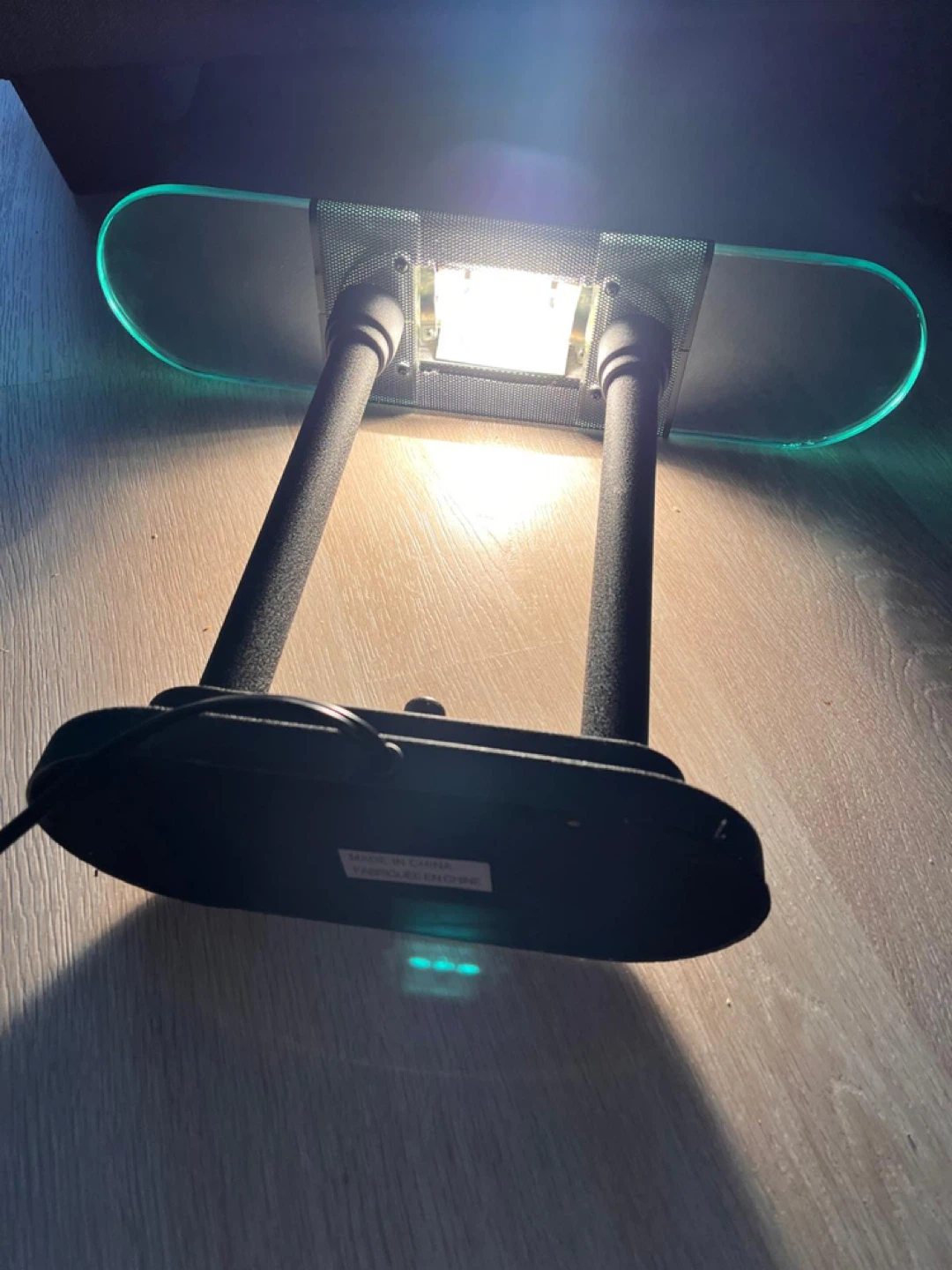 Adjustable Desk Lamp with Glass Shelf - photo 4