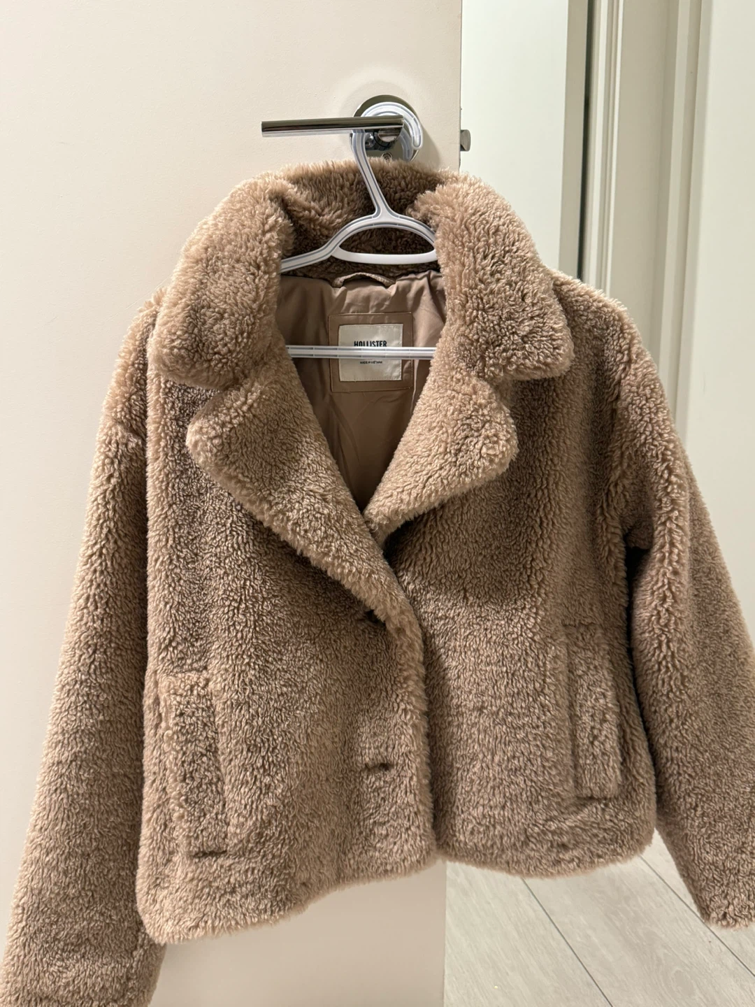 Hollister Teddy Bear Fleece Jacket - Size XS