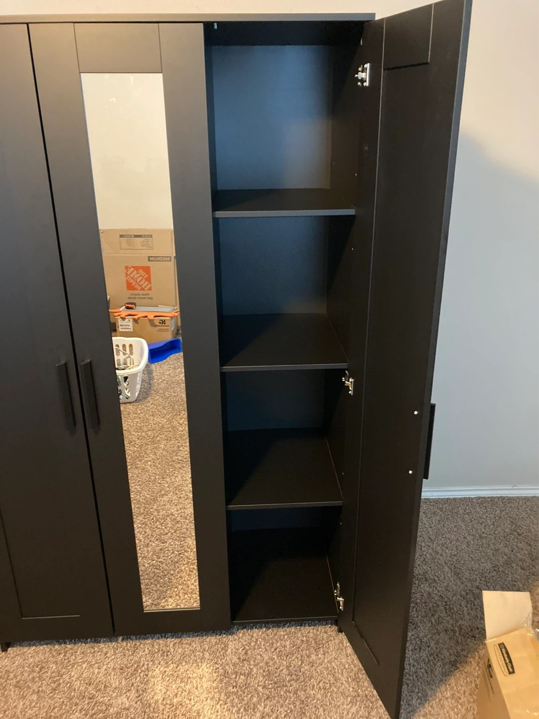 Like new Ikea Brimnes Wardrobe *Free DeliverY - photo 3