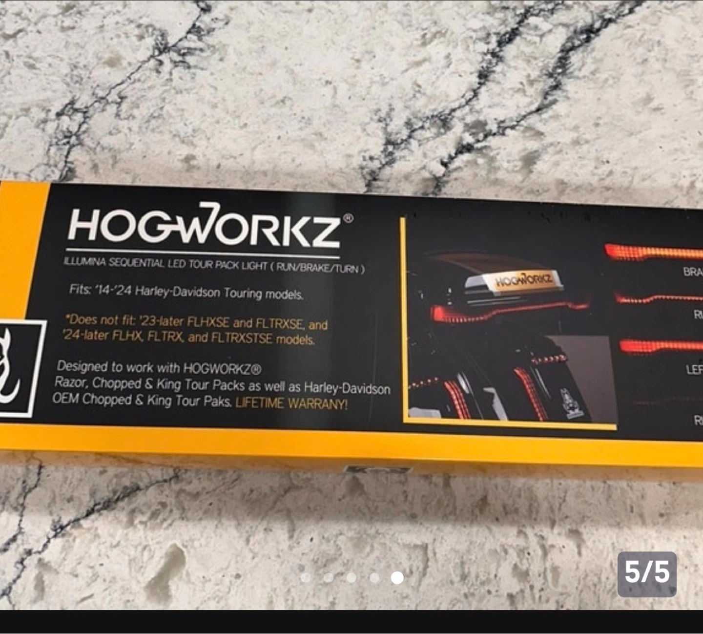 HOGWORKZ Illumina Sequential LED Tour Pack light - photo 3