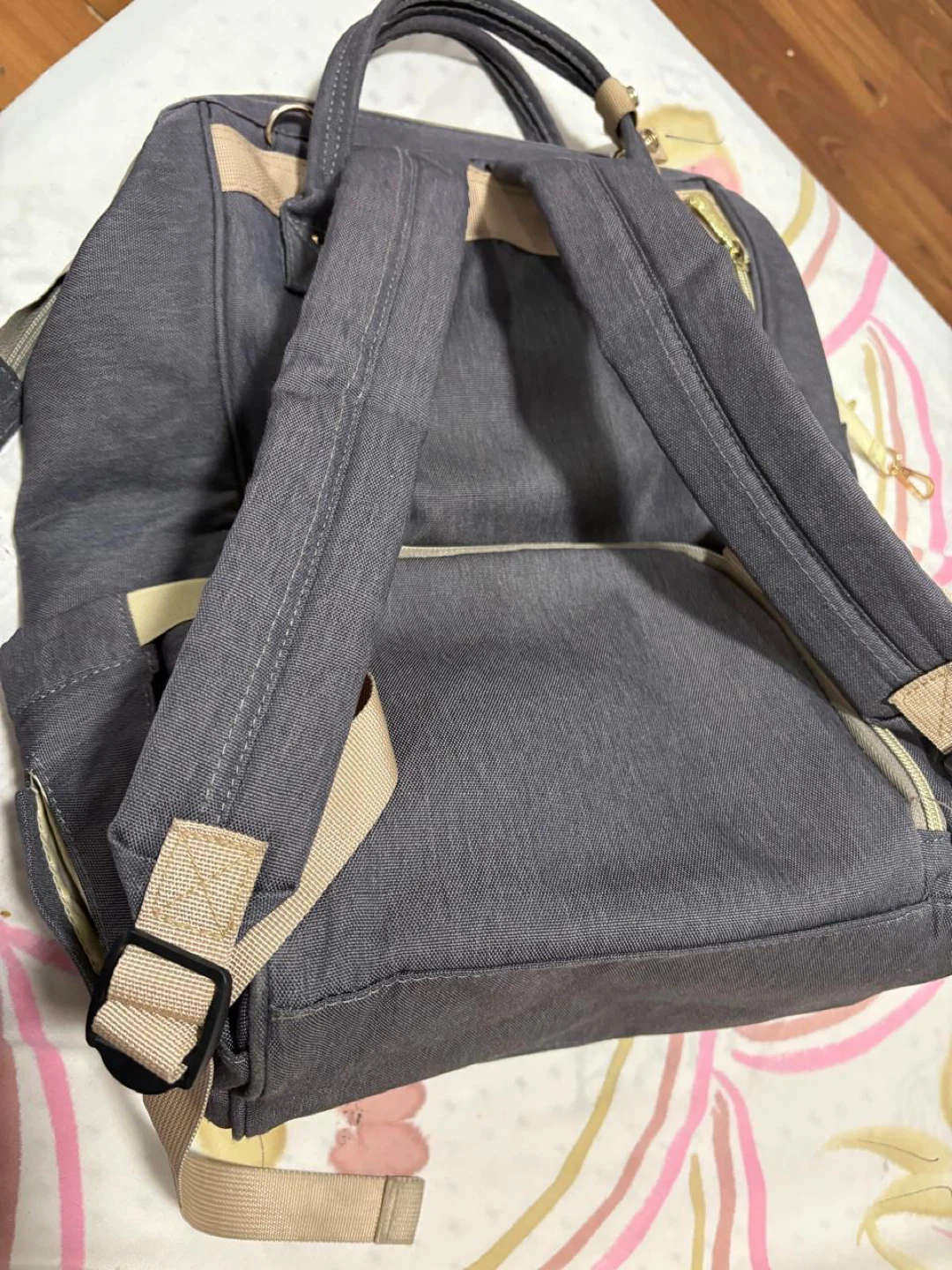 MUIFA Grey Diaper Backpack - photo 3