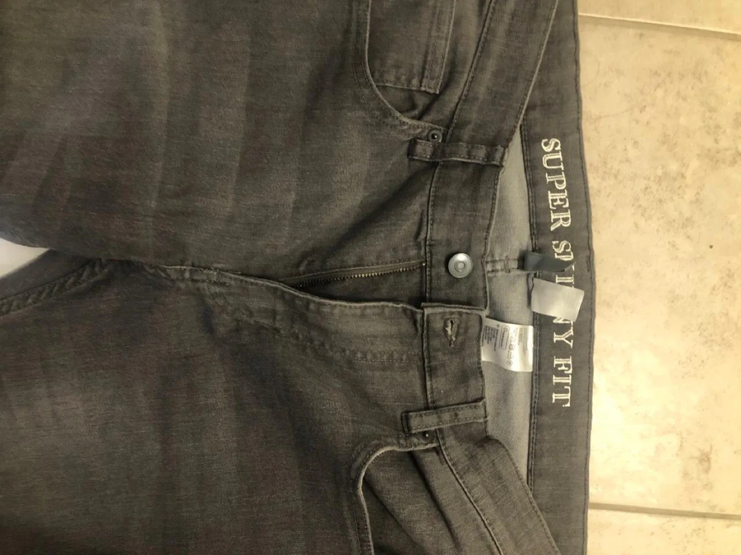 H&M Divided Super Skinny Fit Jeans - Grey - Size 36 - photo 2