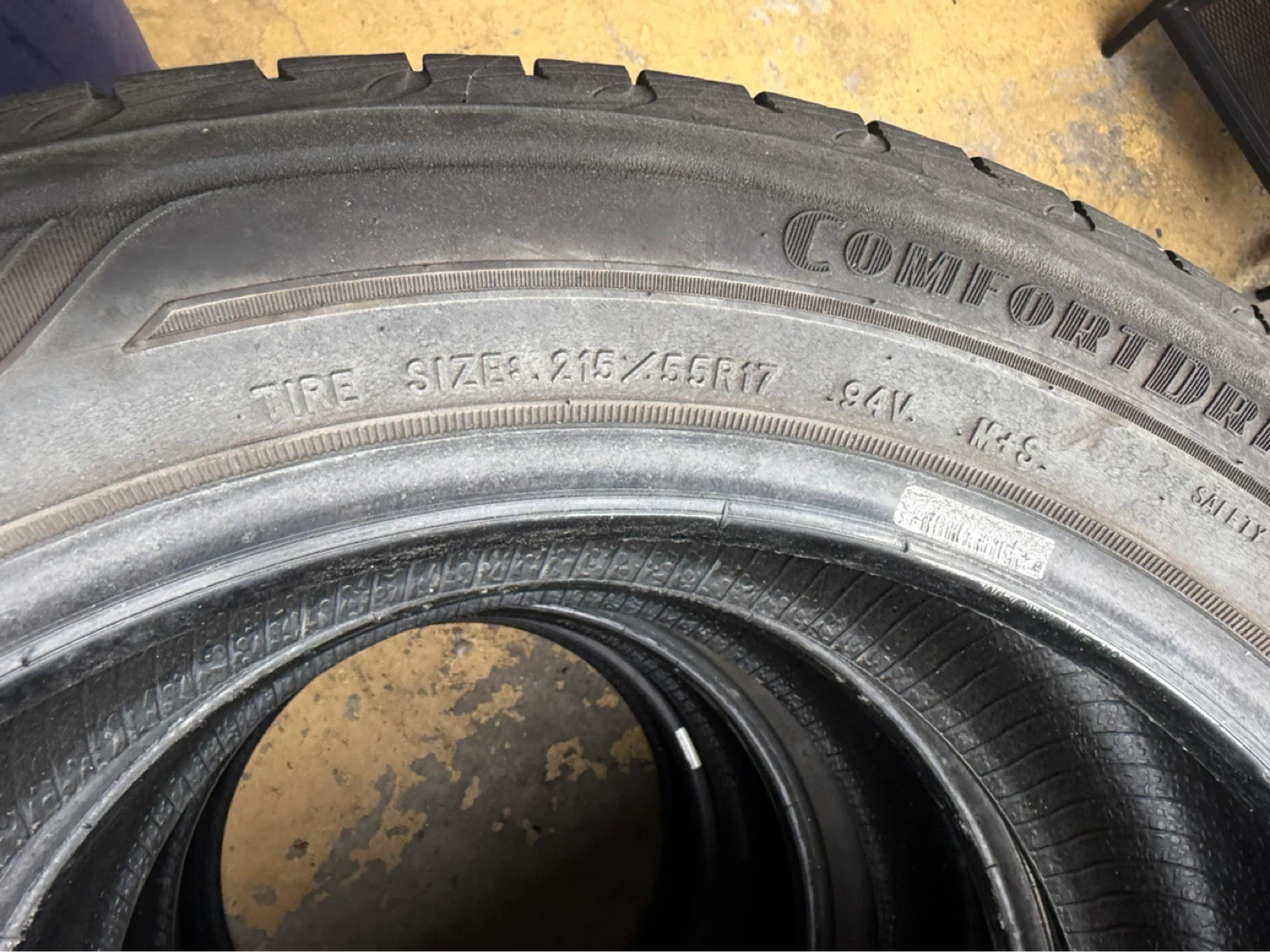 Goodyear Comfortred Tires (Set of 4) - Size 215/55R17 - photo 2