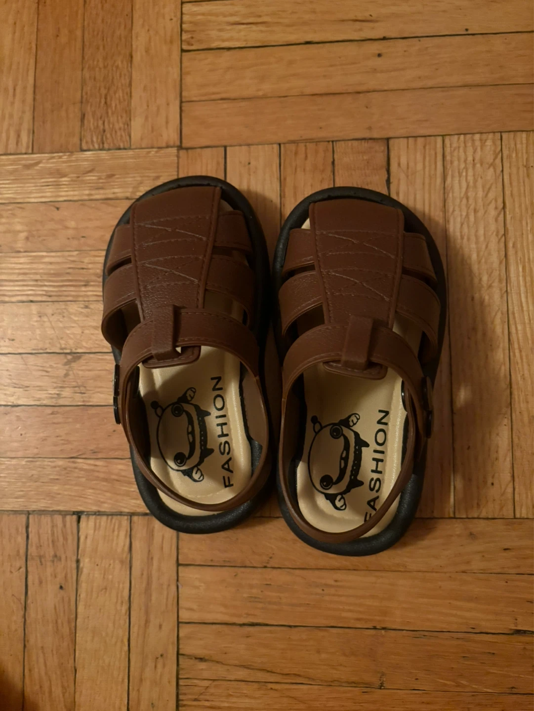 Brown Fashion Sandals - Toddler Size - photo 3