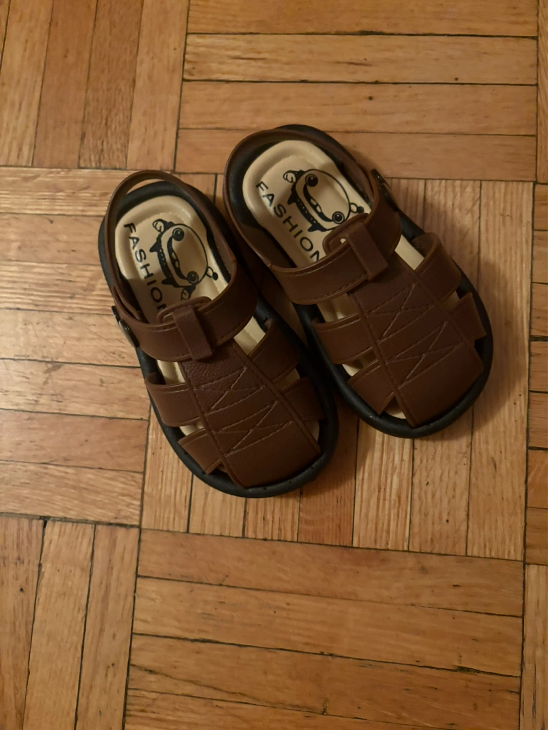Brown Fashion Sandals - Toddler Size
