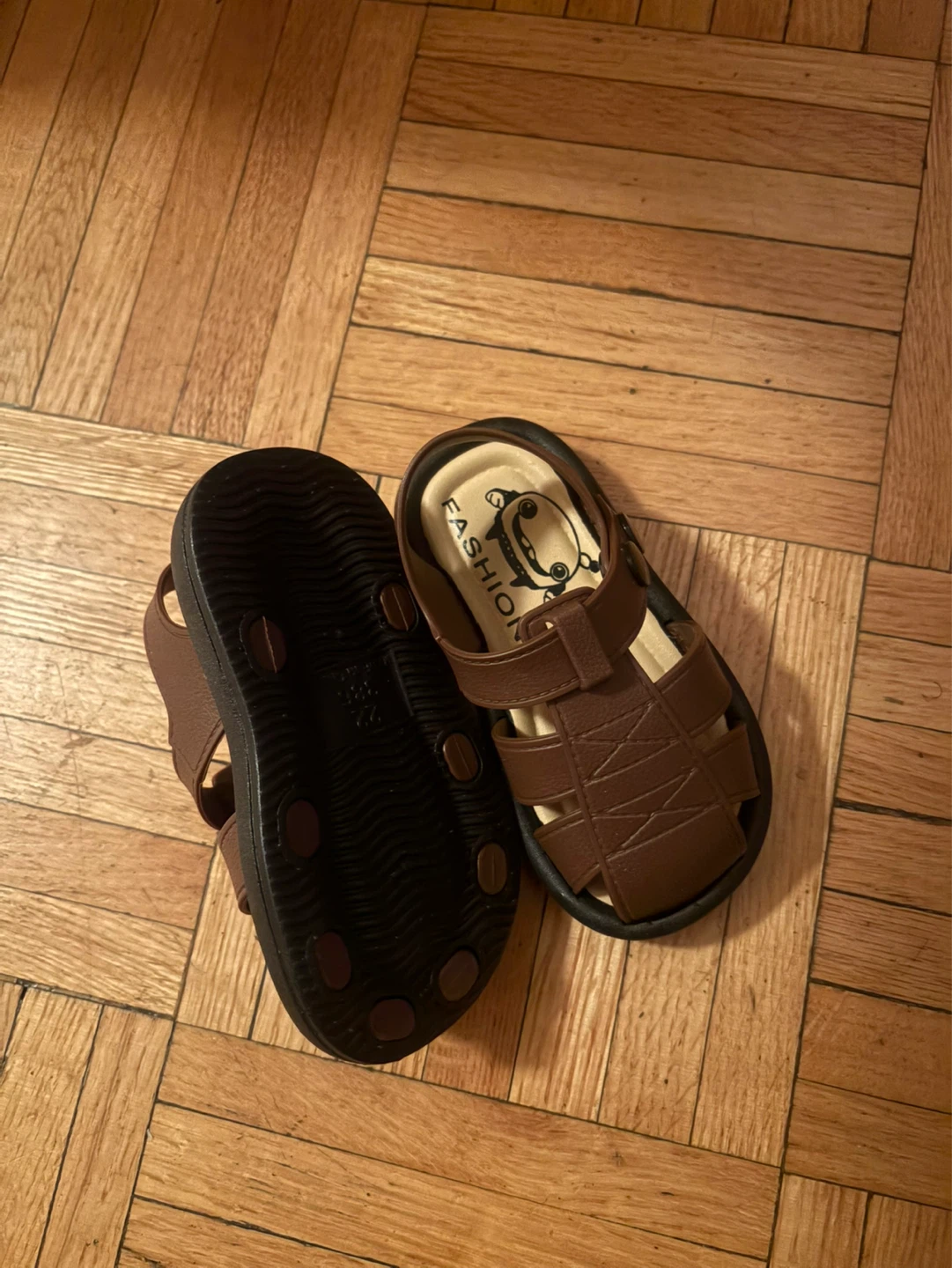 Brown Fashion Sandals - Toddler Size - photo 2