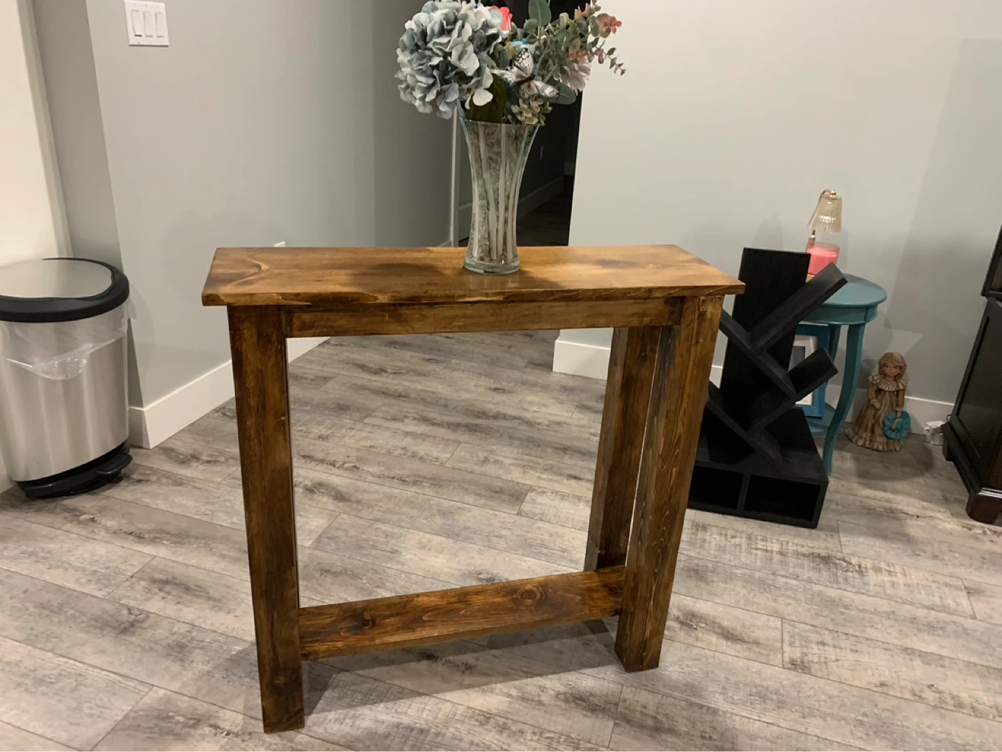Wooden Console Table - photo 2