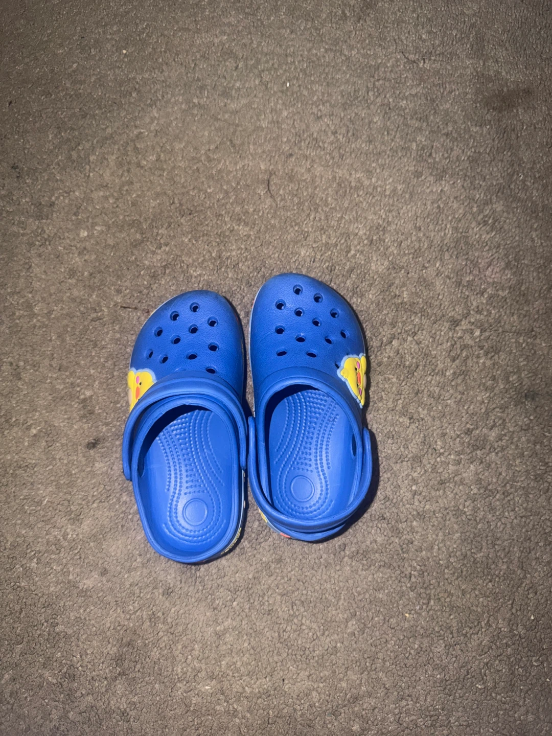 Toddler Blue Crocs size 9
