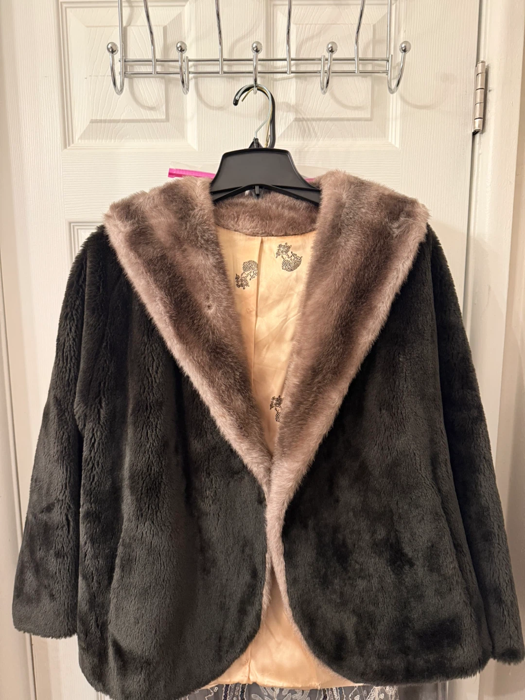 Vintage Borgana Deluxe Faux Fur Coat