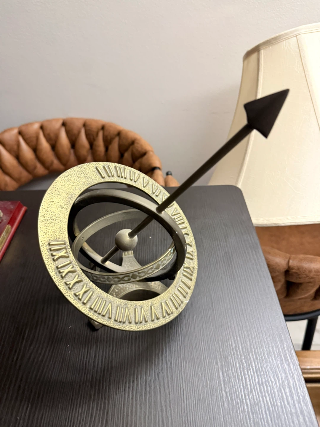 Vintage Brass Armillary Sundial Sphere