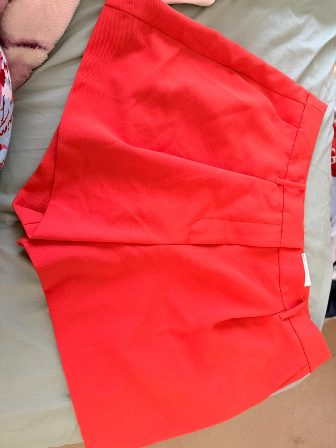 High Waisted Coral Shorts Size 10