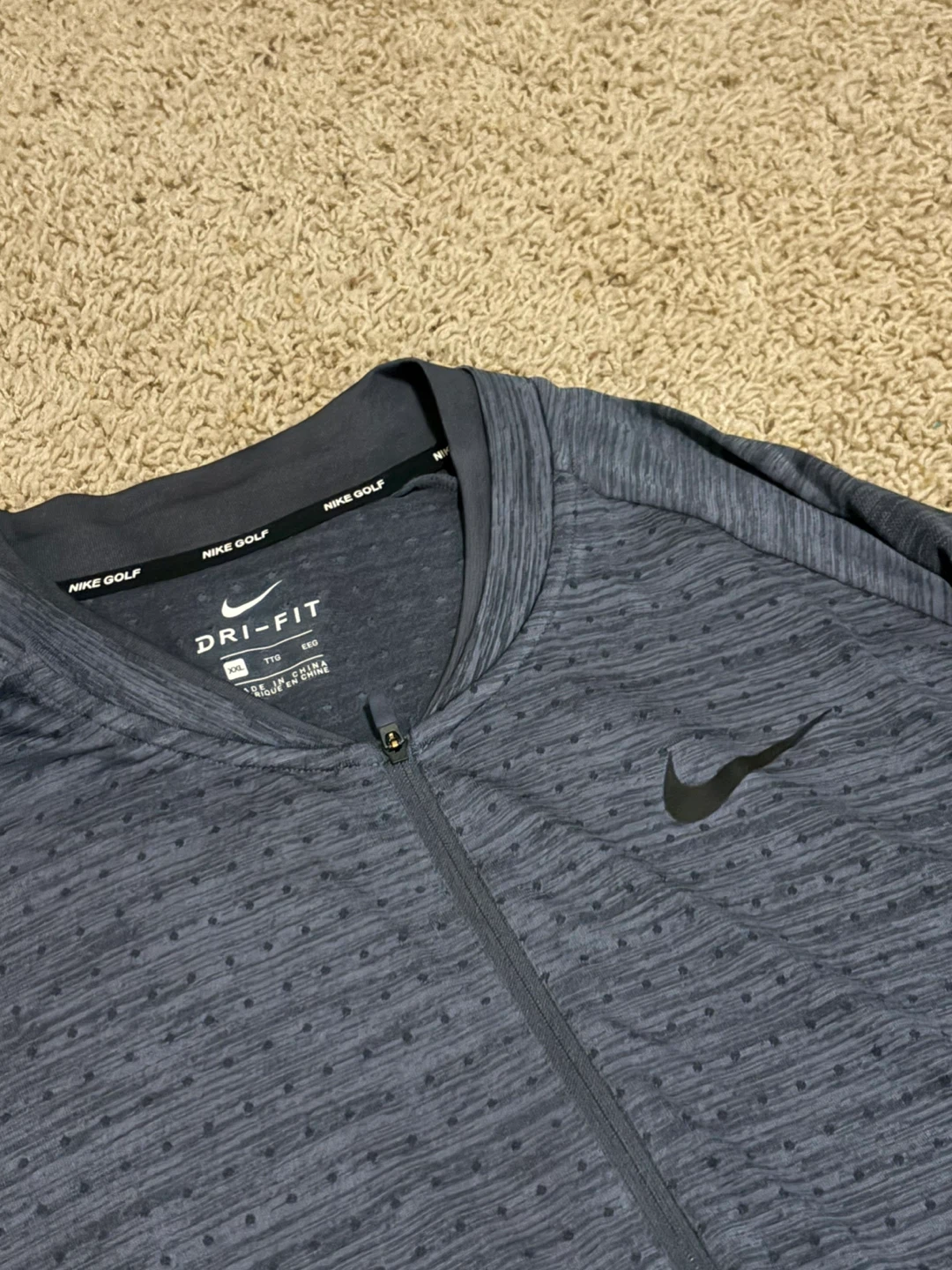 Nike Dri-FIT Golf Long Sleeve 1/4 Zip Top - XXL - photo 2
