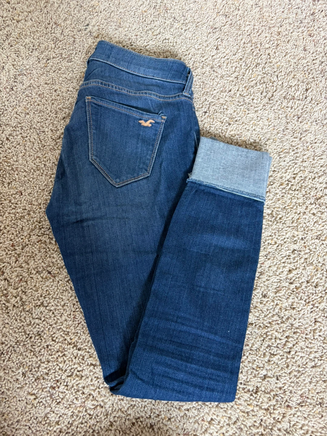 Hollister Low-Rise Crop Jeans - Size 25/26 - photo 3