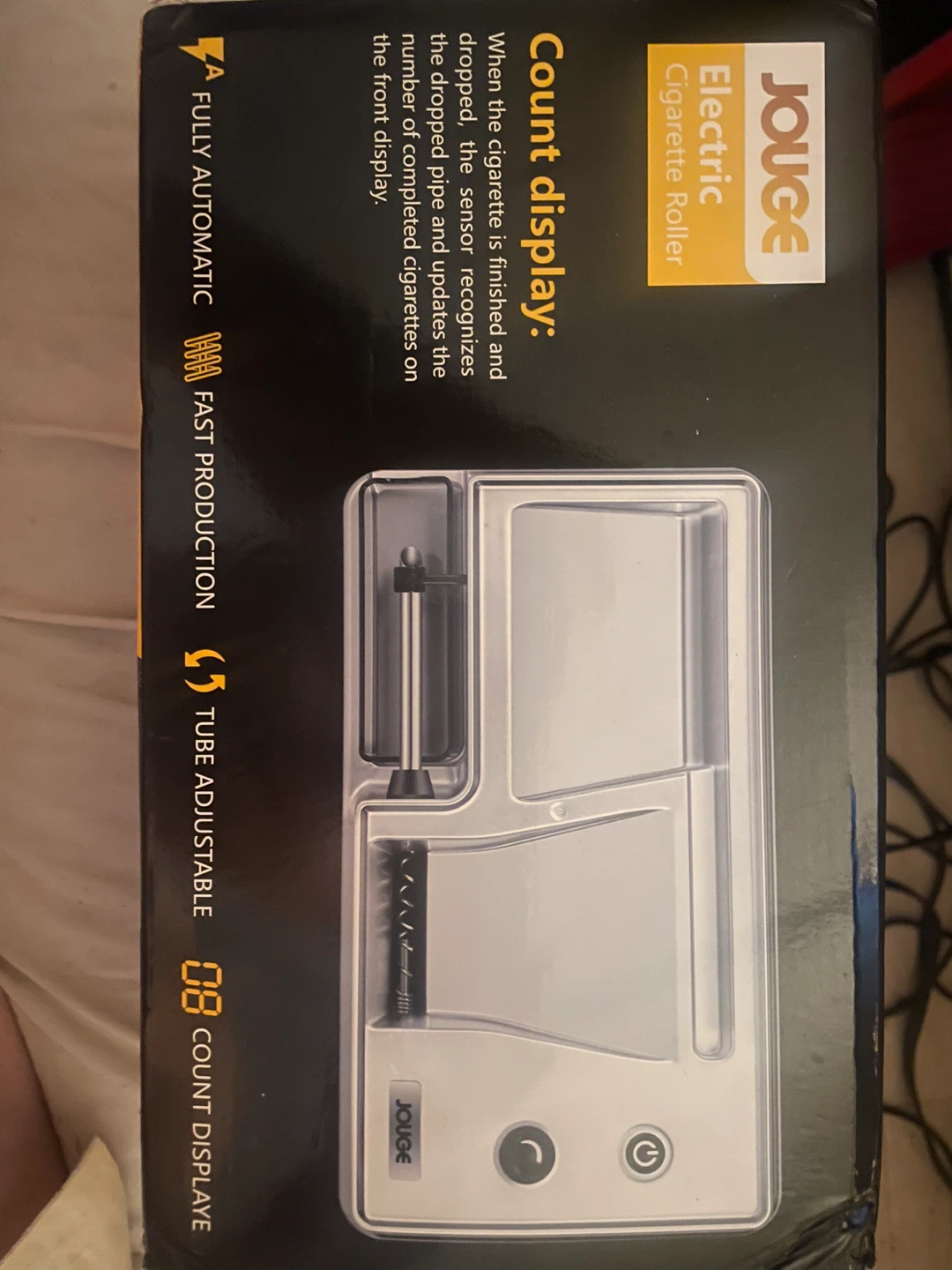 JOUGE Electric Cigarette Roller*Brand new. never opened* - photo 2