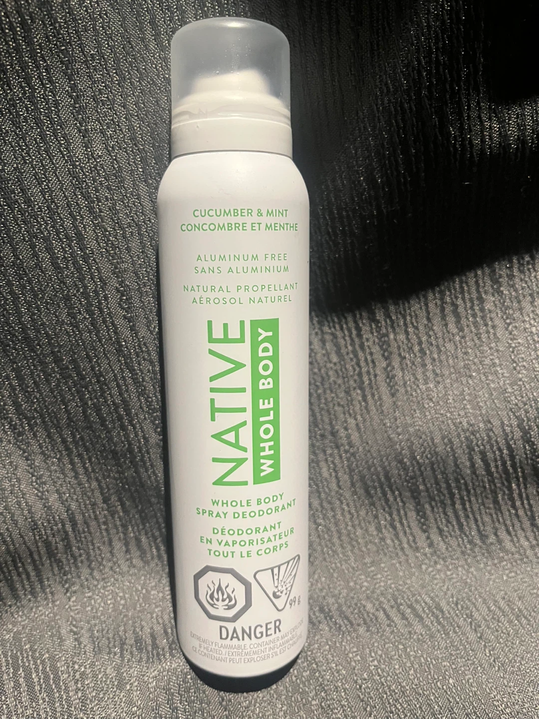 Native Whole Body Deodorant Spray - Cucumber & Mint