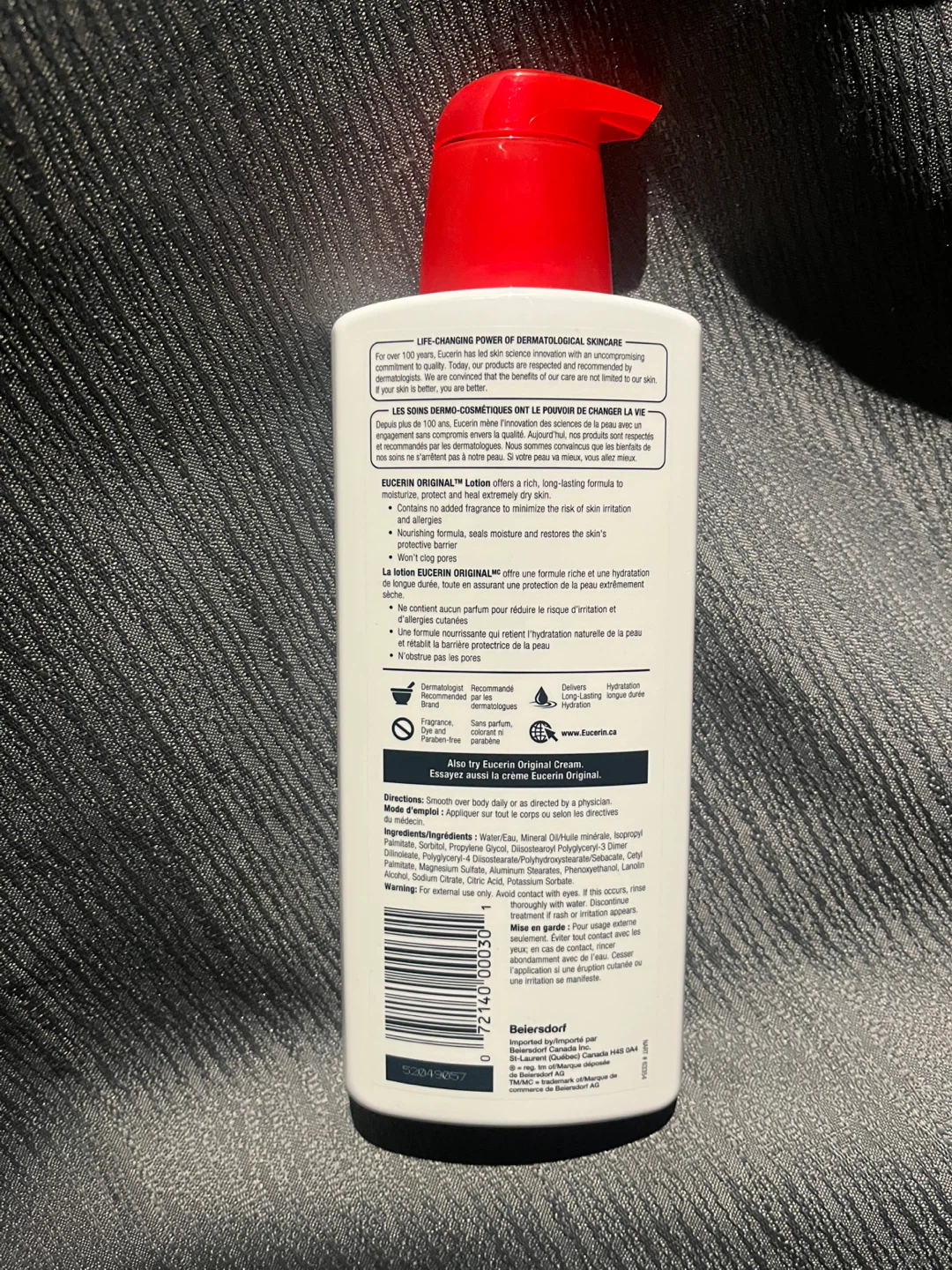 Eucerin Original Lotion 473 ml - photo 2