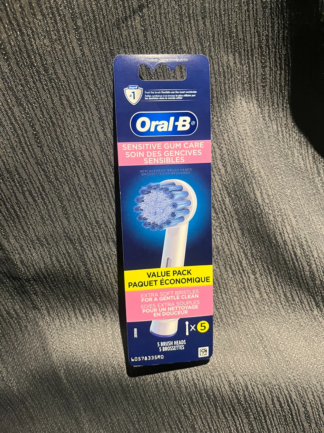 Oral-B Sensitive Gum Care Replacement Brush Heads - 5 Pack