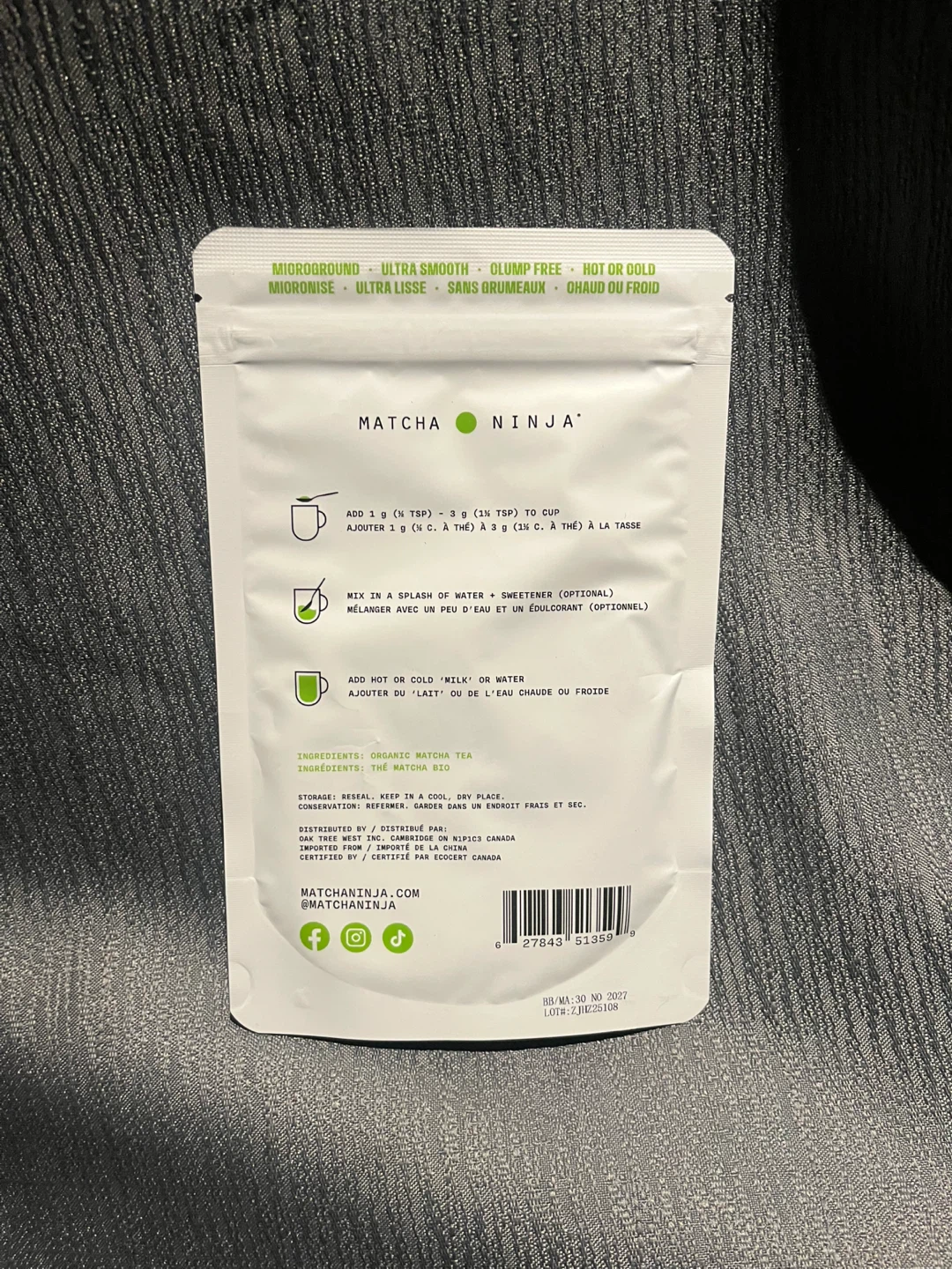 Matcha Ninja Pure Ceremonial Grade Matcha - 70g - photo 2