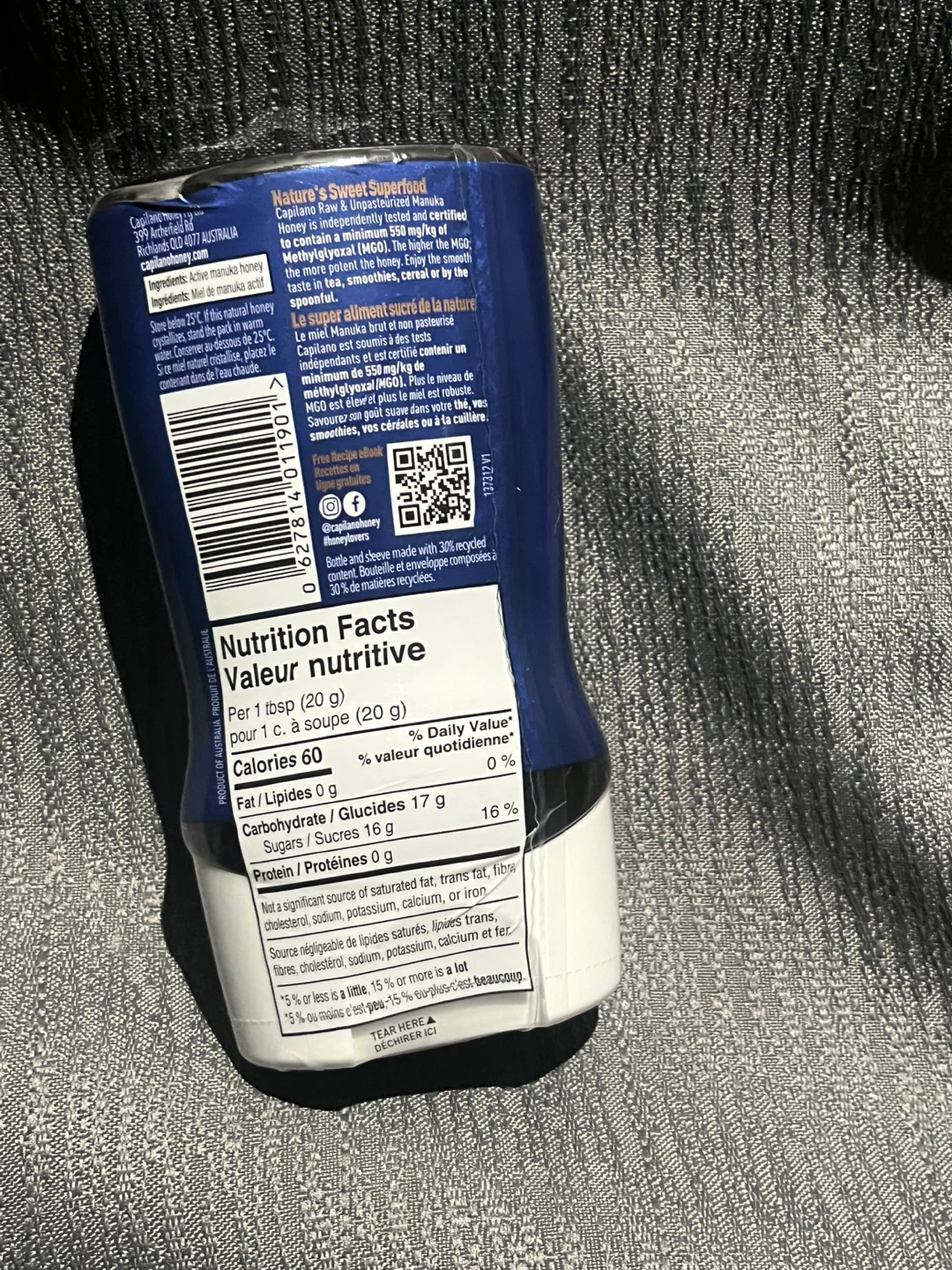 Capilano Manuka Honey MGO 550+ - photo 2
