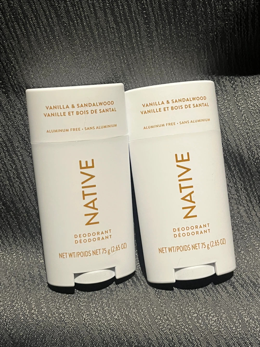 Native Vanilla & Sandalwood Aluminum Free Deodorant - 2 x 75g