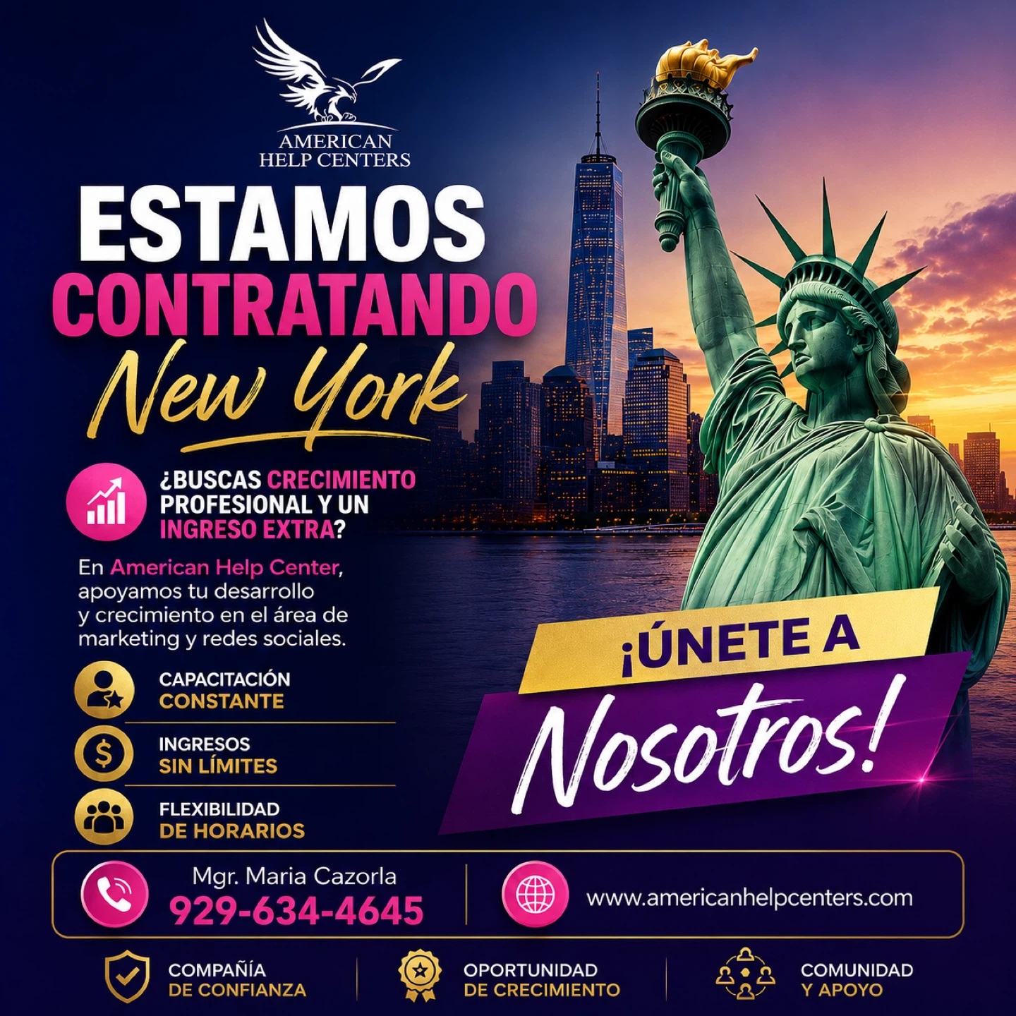 American Help Centers Hiring in New York