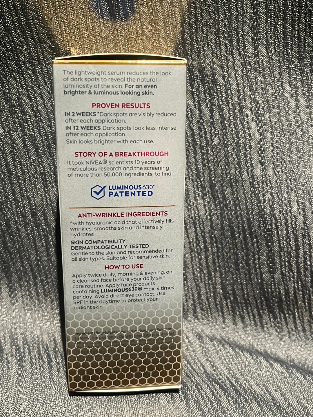NIVEA Luminous 630 Anti-Dark Spot Serum 30ml - photo 2