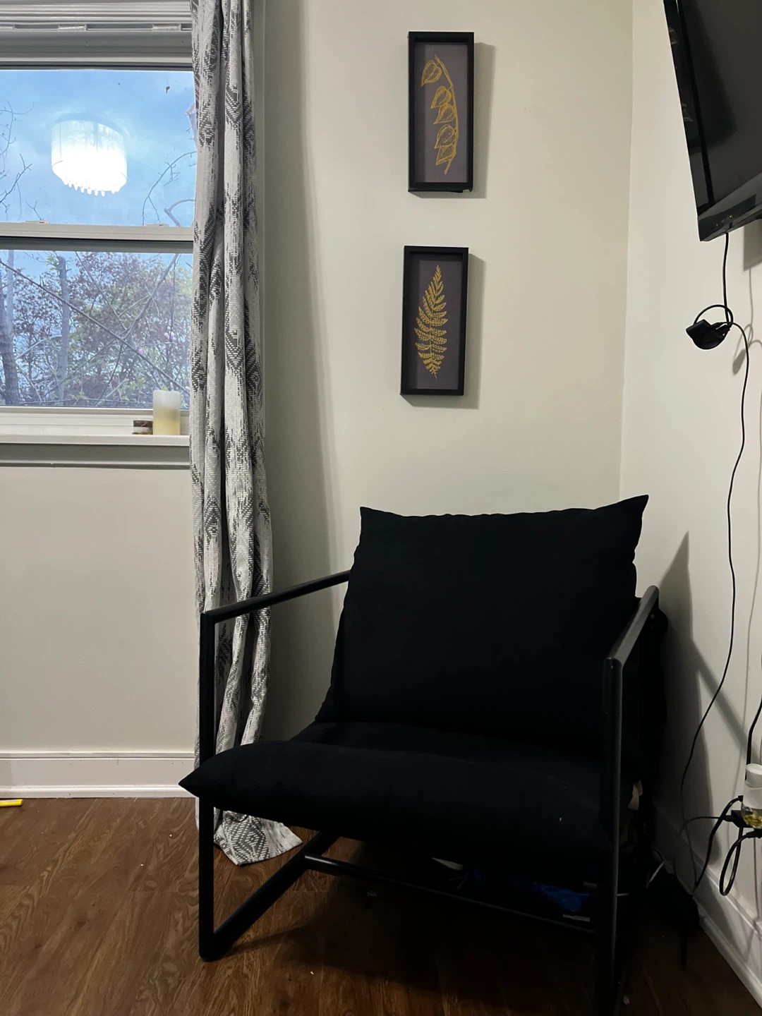 Black Accent Chair