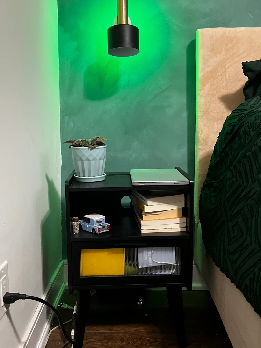 Bedside Table with Storage