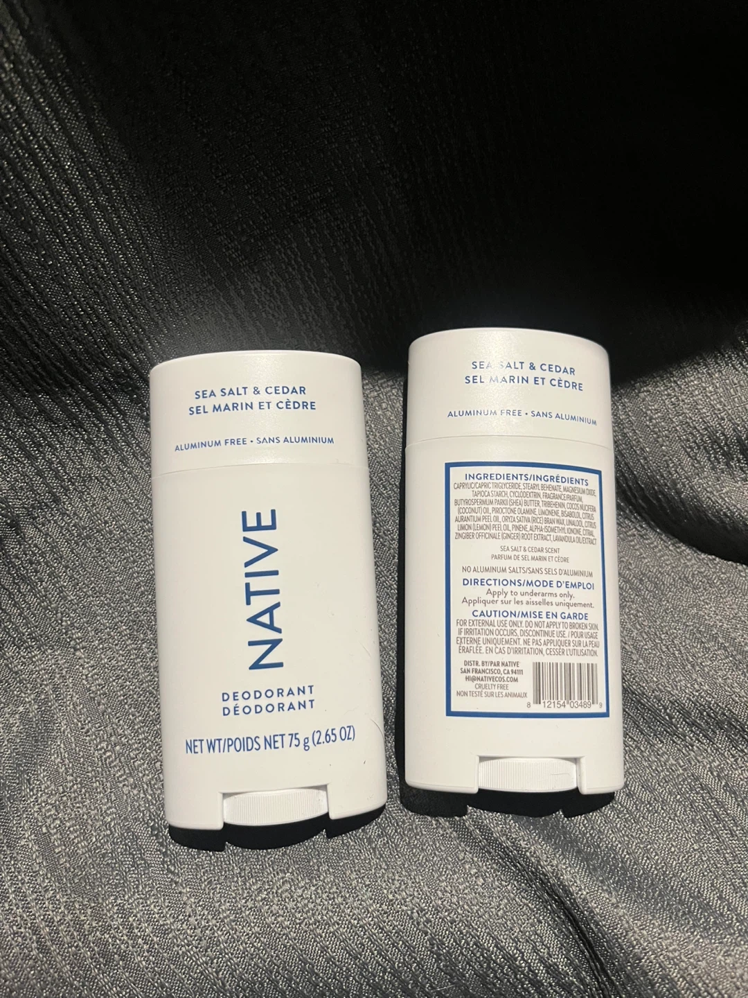 Native Deodorant Sea Salt & Cedar 2-Pack - photo 2