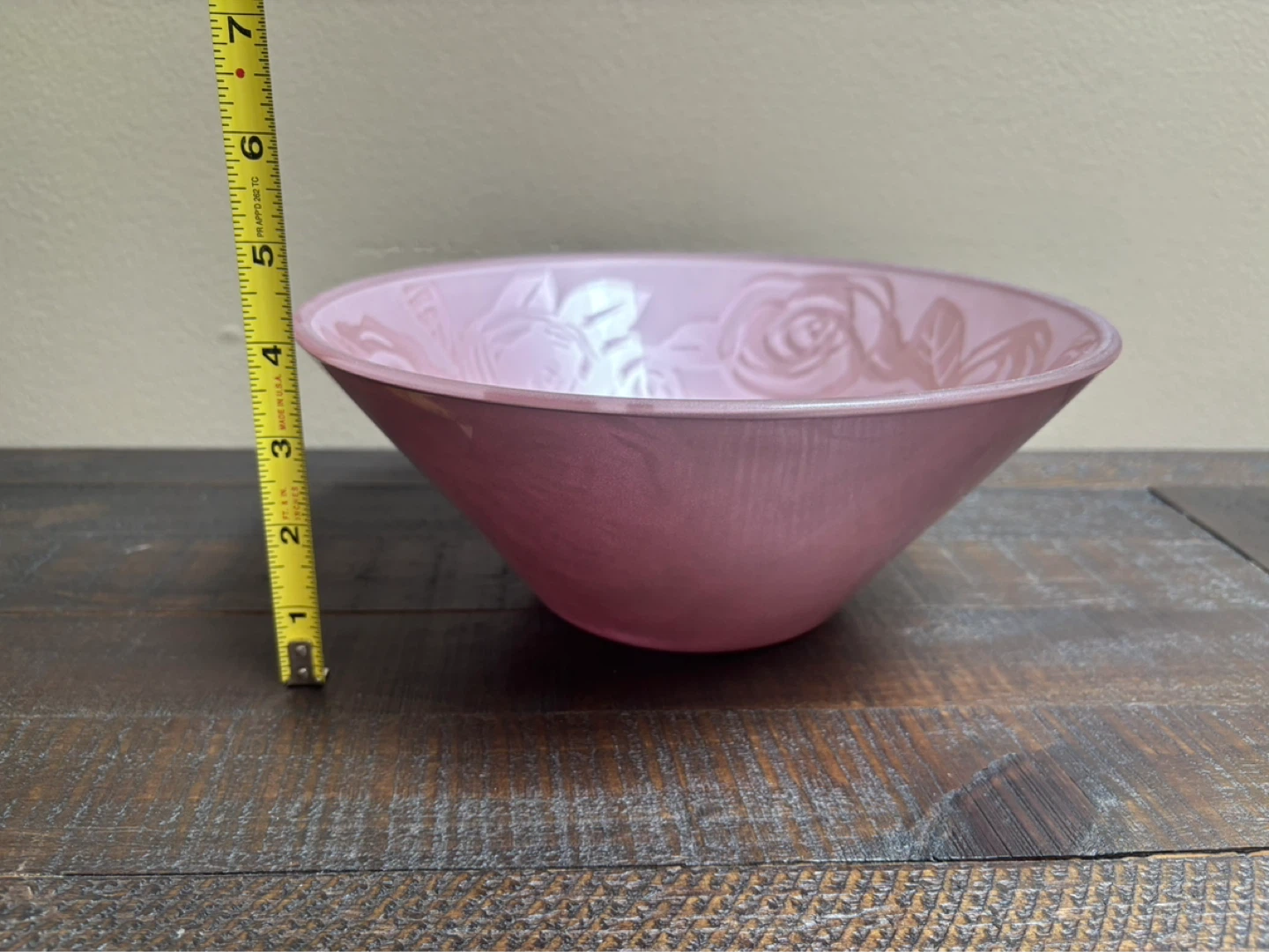 Portmeirion Amabe Rose Embossed Serving Bowl - photo 3