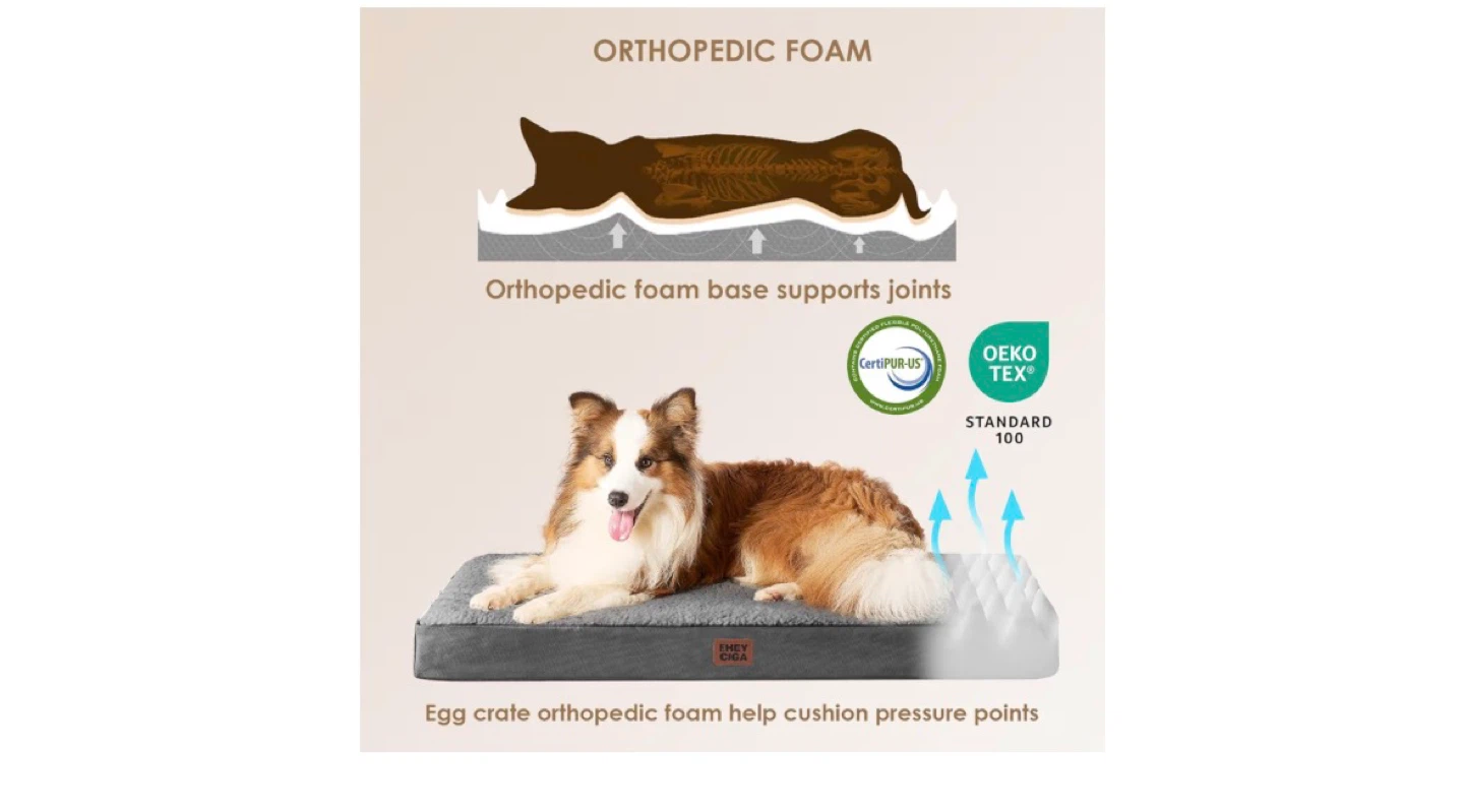 EMEY CIGA Extra Large Orthopedic Dog Bed - photo 2